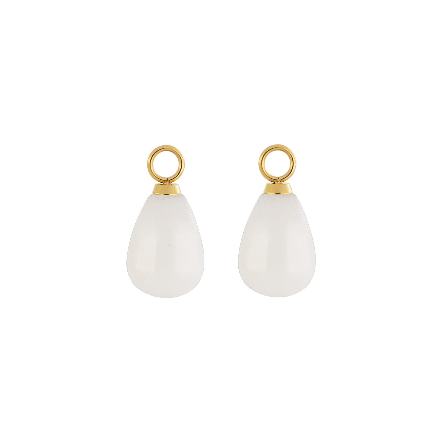 EAR ME UP Charm Drops Gold-White