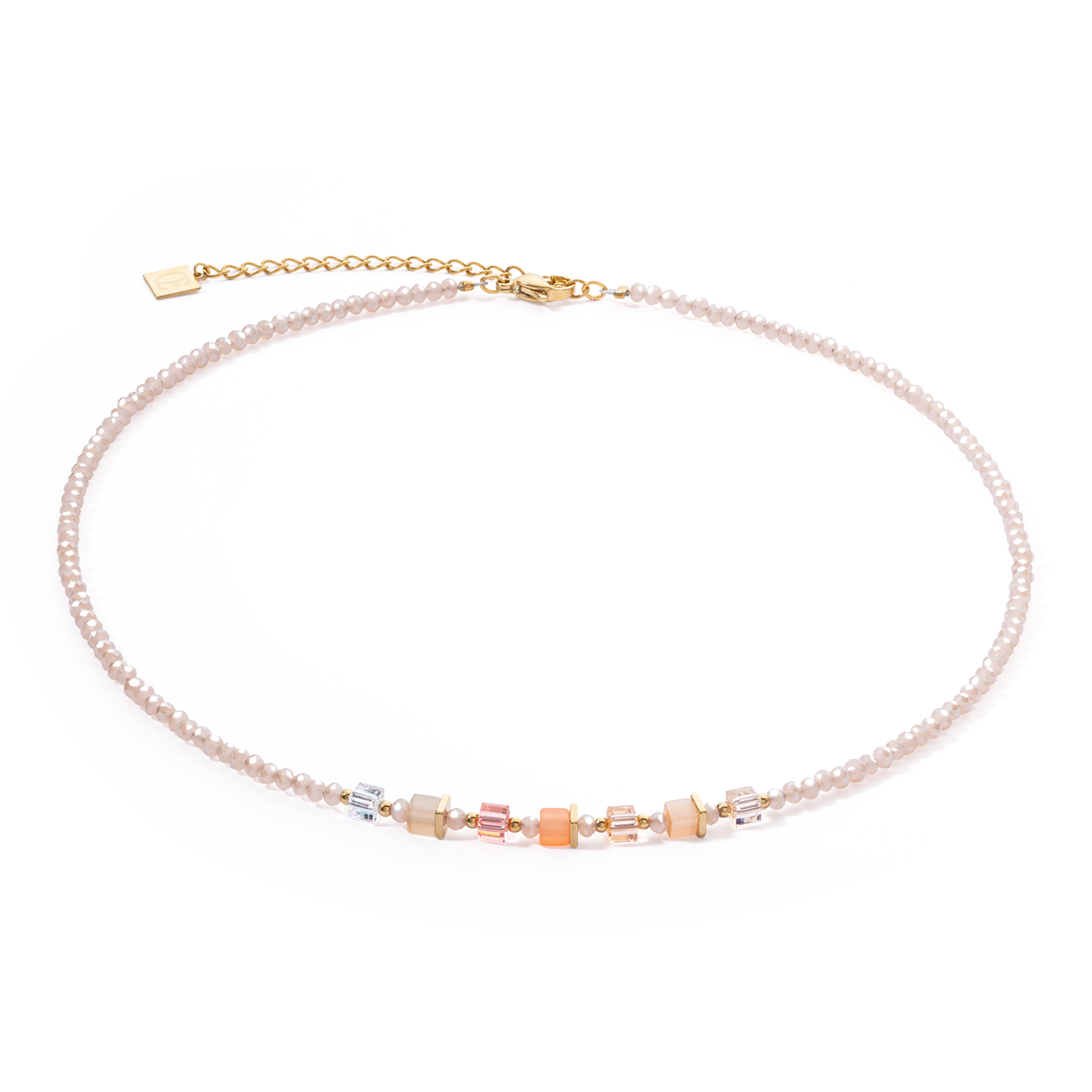 Joyful Colours necklace Apricot Crush