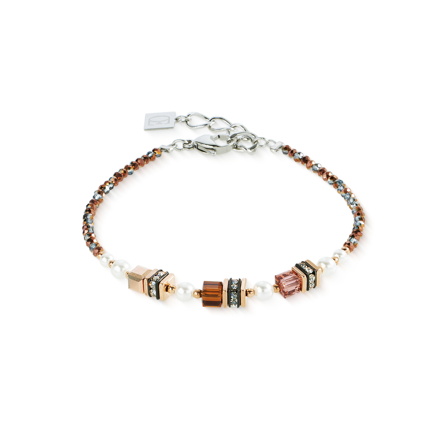 Sparkling Princess bracelet Mocha Mousse