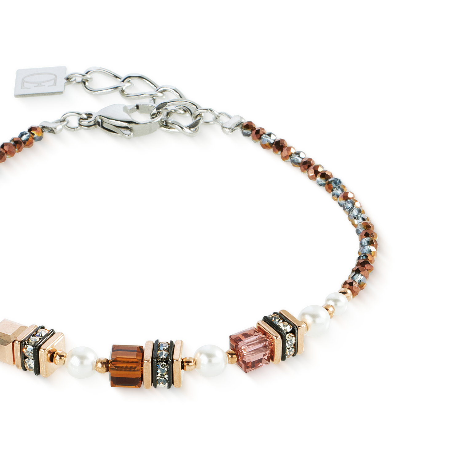 Sparkling Princess bracelet Mocha Mousse
