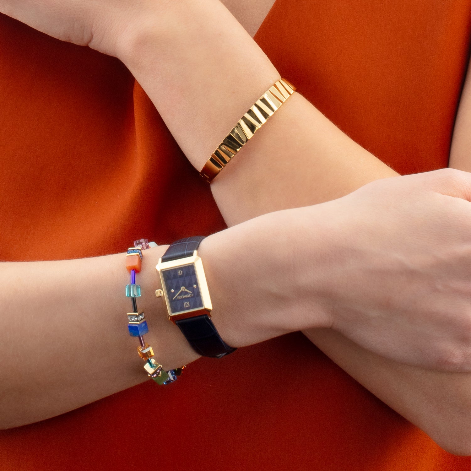 GeoCUBE® Iconic Precious bracelet multicolour motion