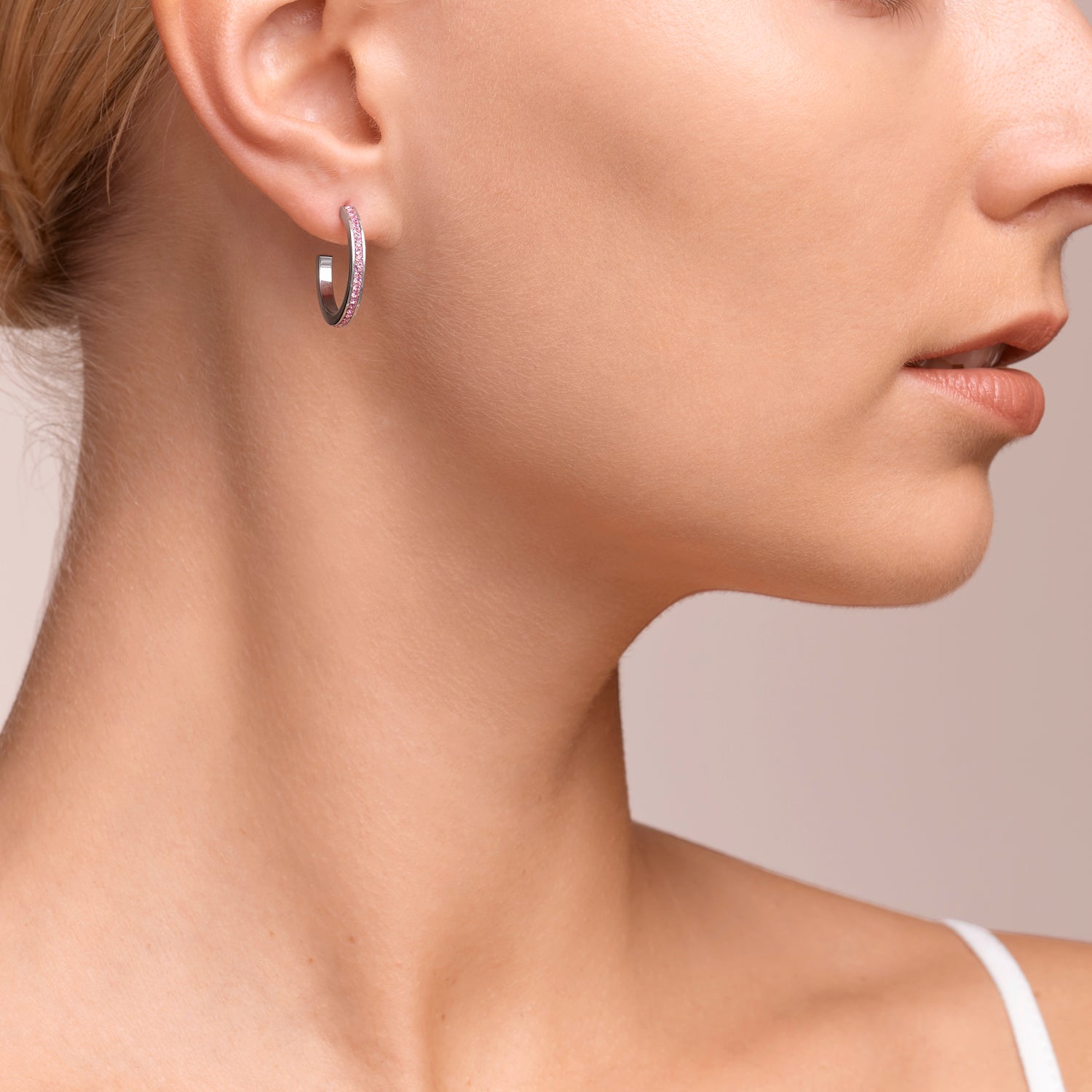 Rose gold on sale stainless steel earrings