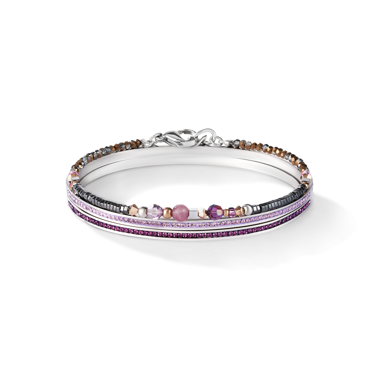 12 Style Lepidolite & Crystals Pavé