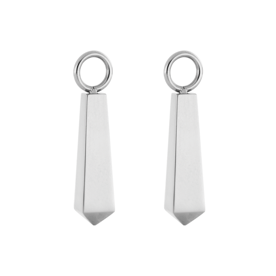 EAR ME UP Charm Obelisk Silver