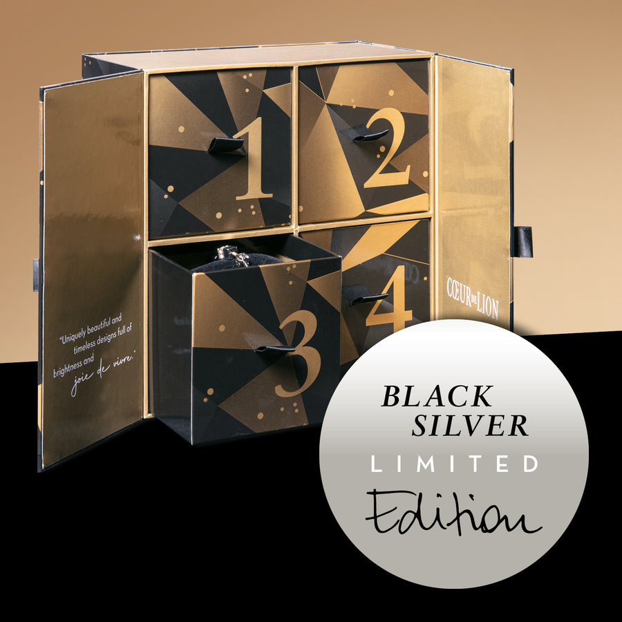 Advent Calendar Black & Silver