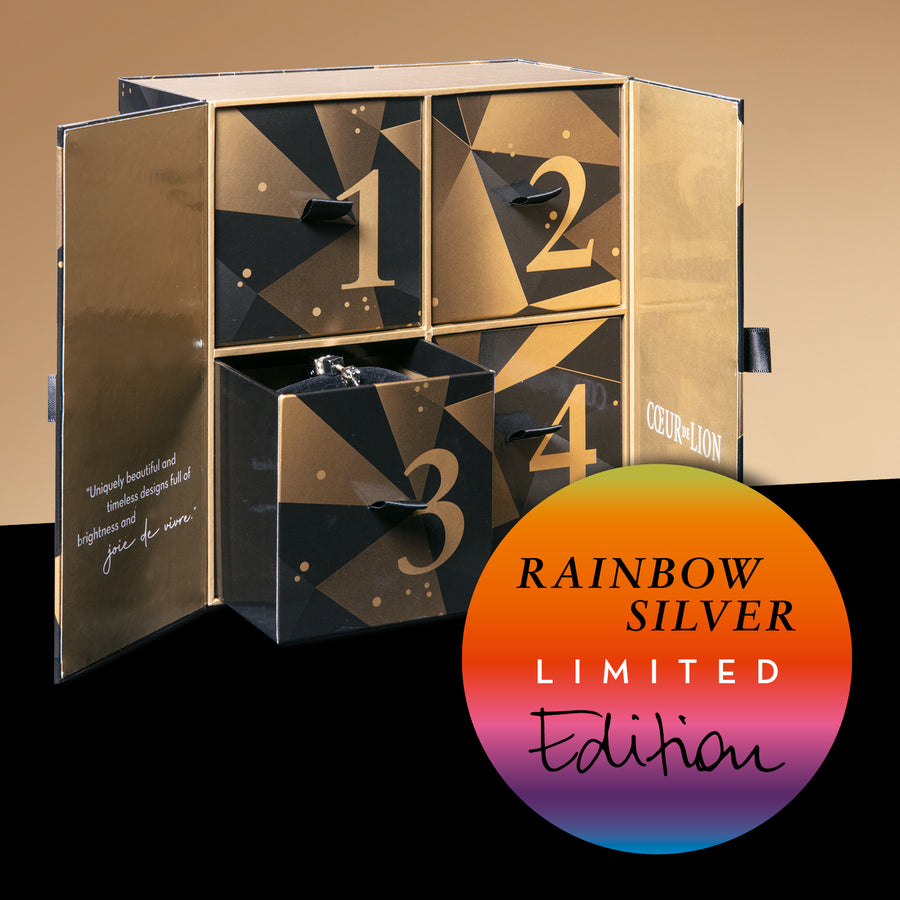 Advent Calendar Rainbow & Silver