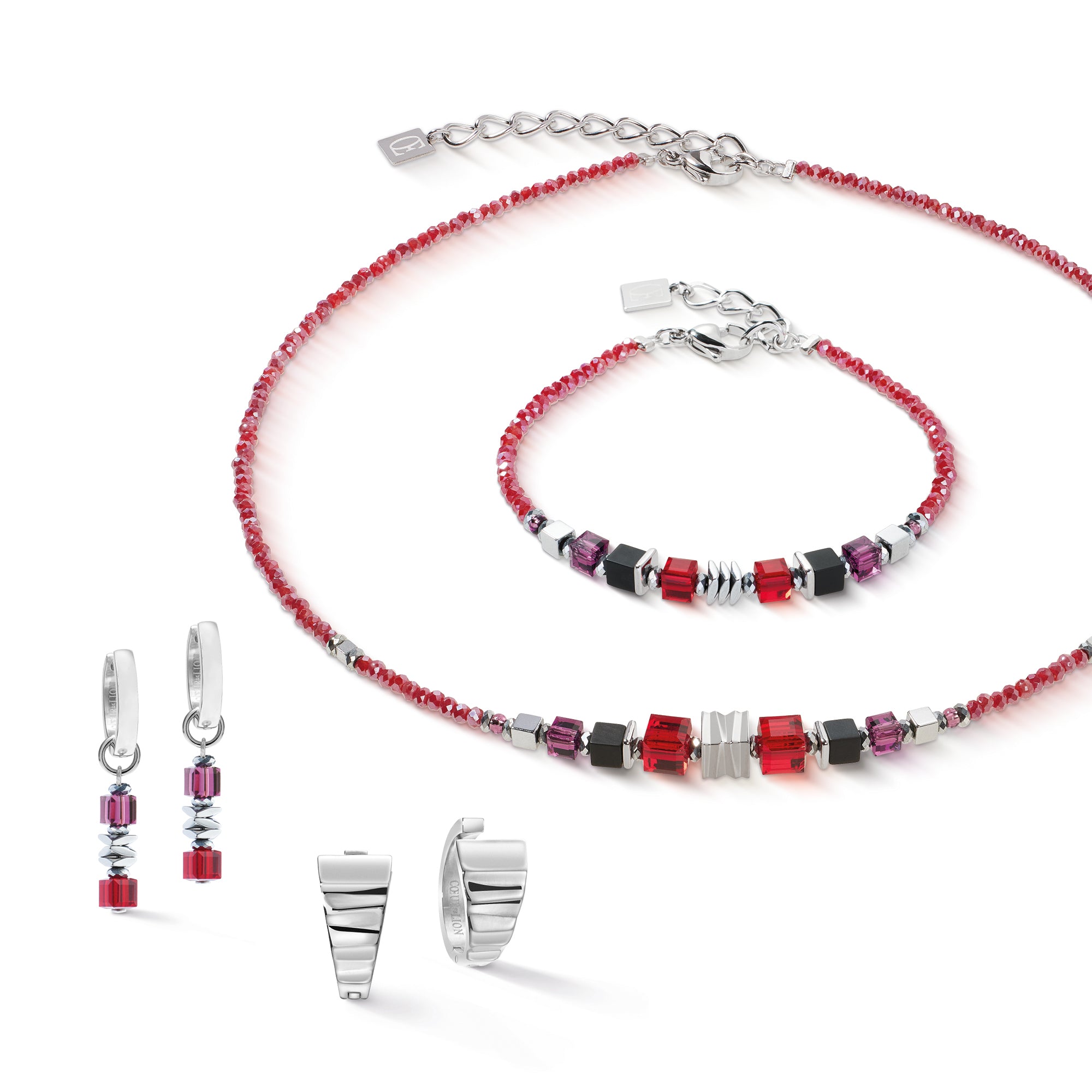 Advent Calendar Wave Festive silver