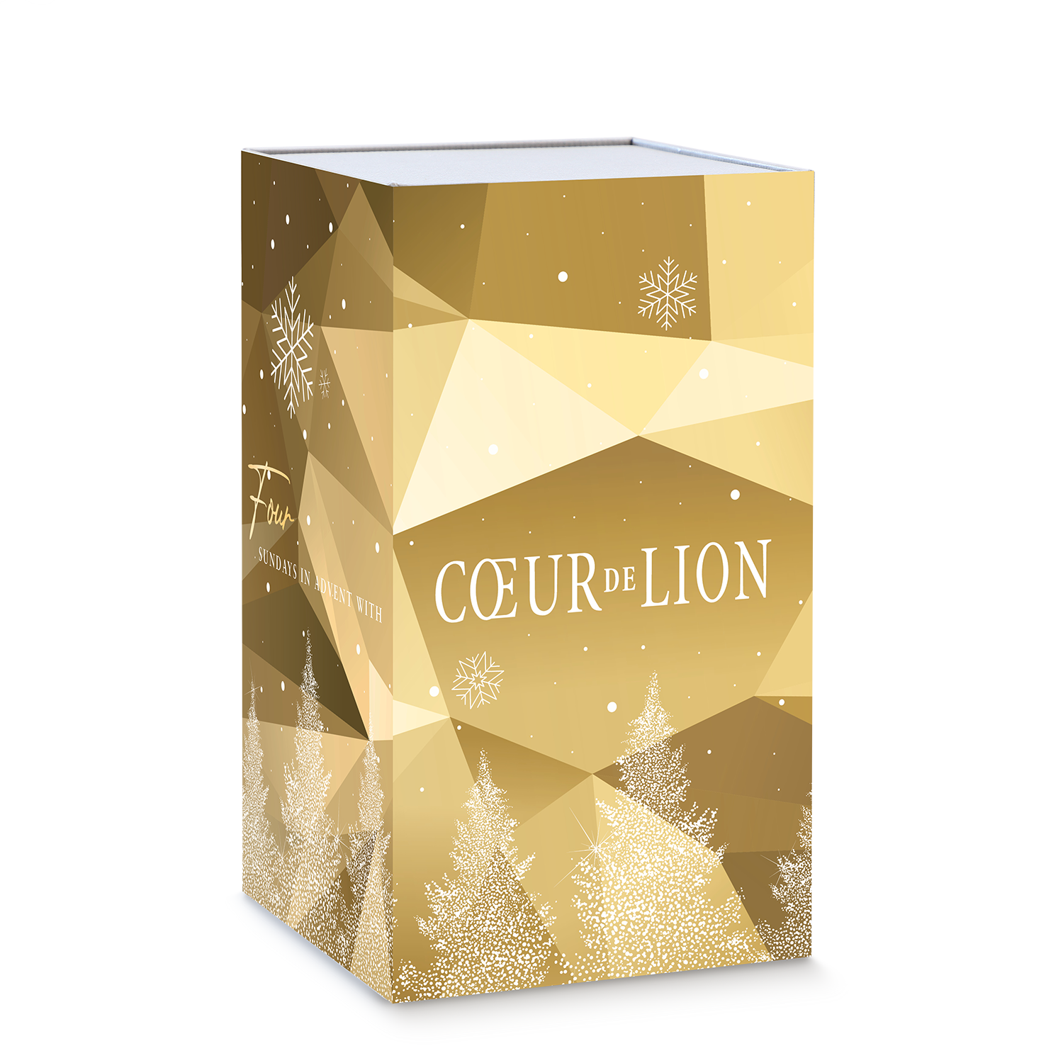 Advent Calendar Pearl Spike gold-white