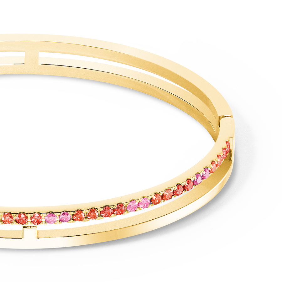 Eternal Unity Bangle gold-red