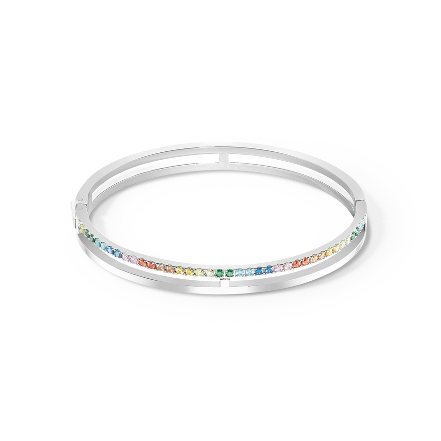 Eternal Unity Bangle silver-multicolour