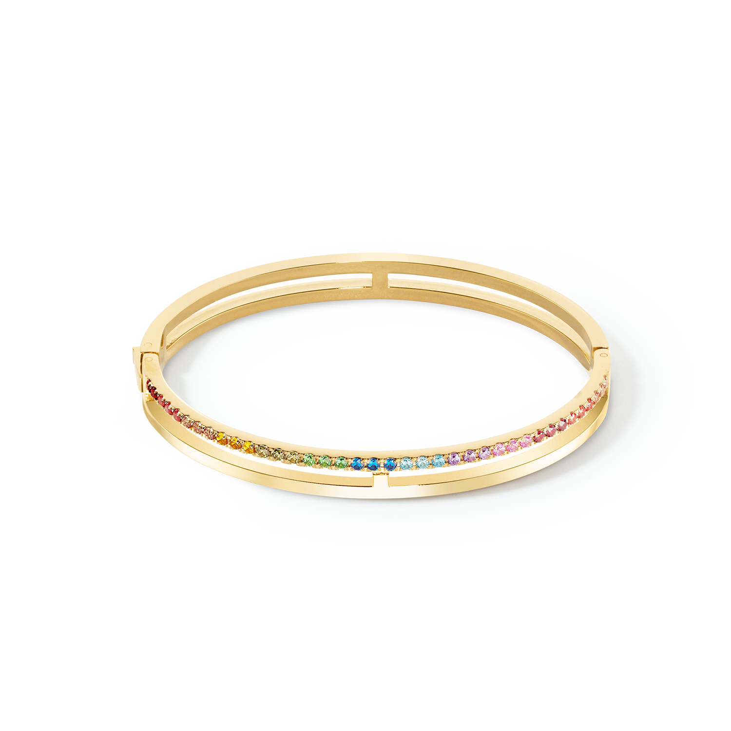 Eternal Unity bangle gold-rainbow