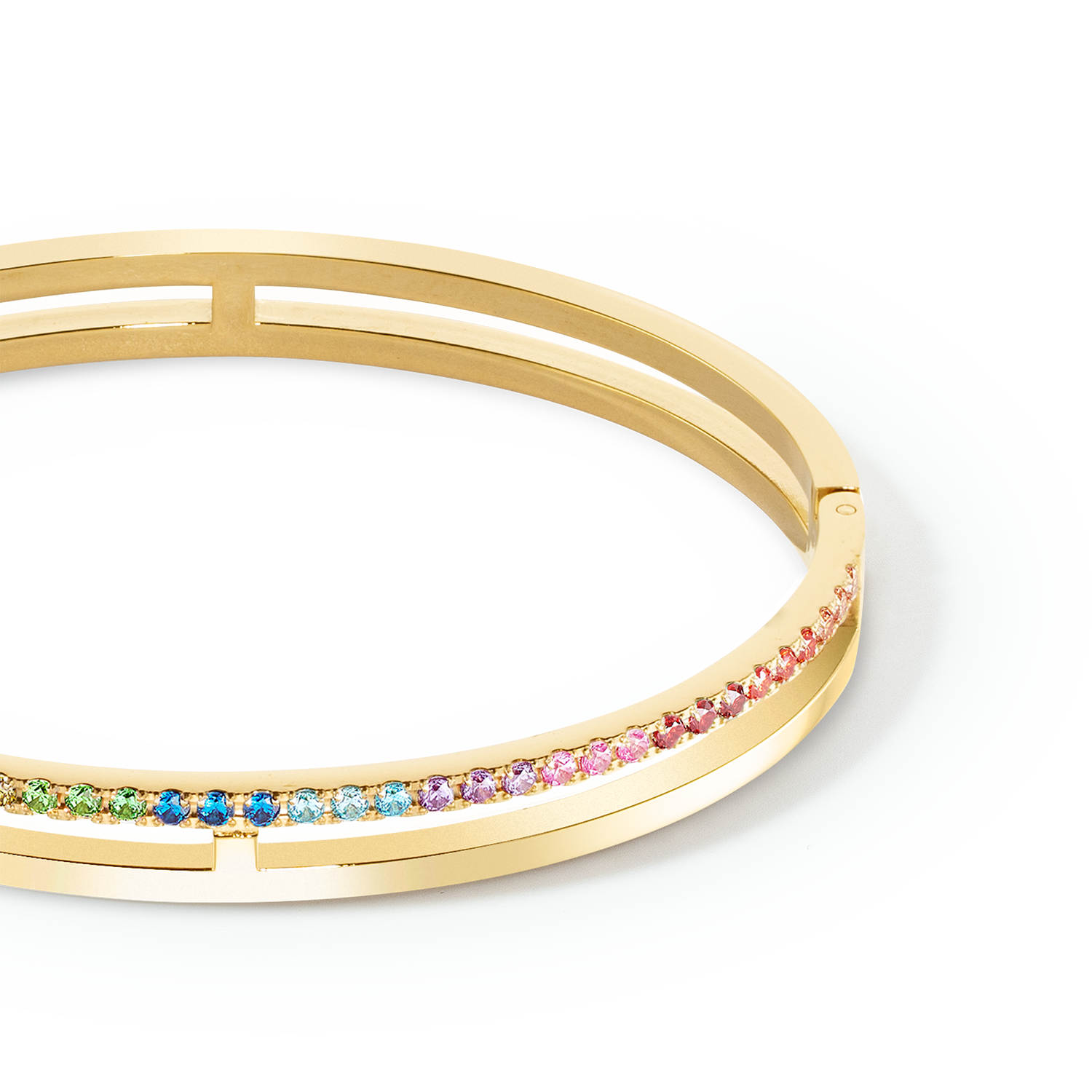 Eternal Unity bangle gold-rainbow