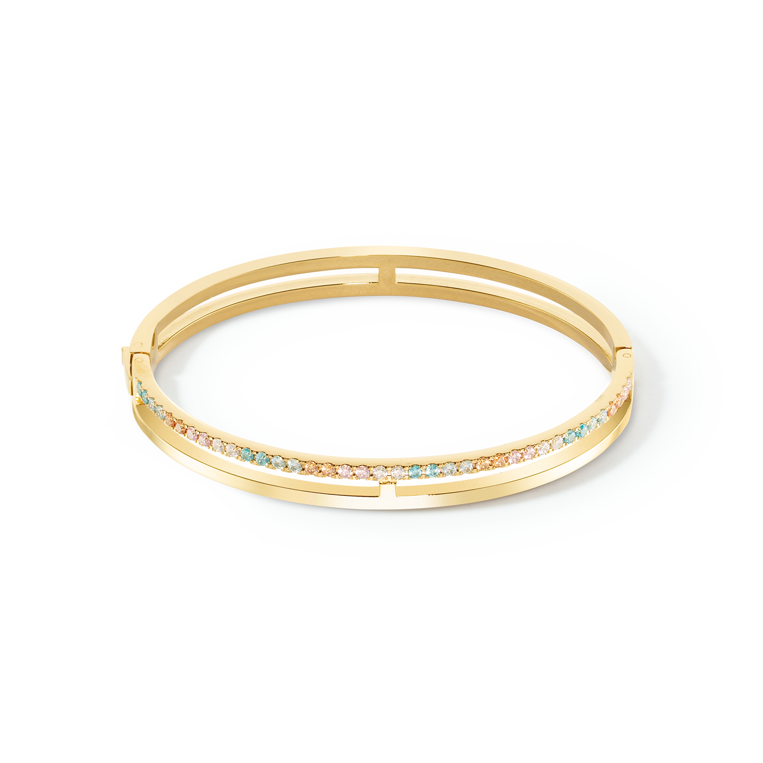 Eternal Unity Bangle gold-multicolour pastel