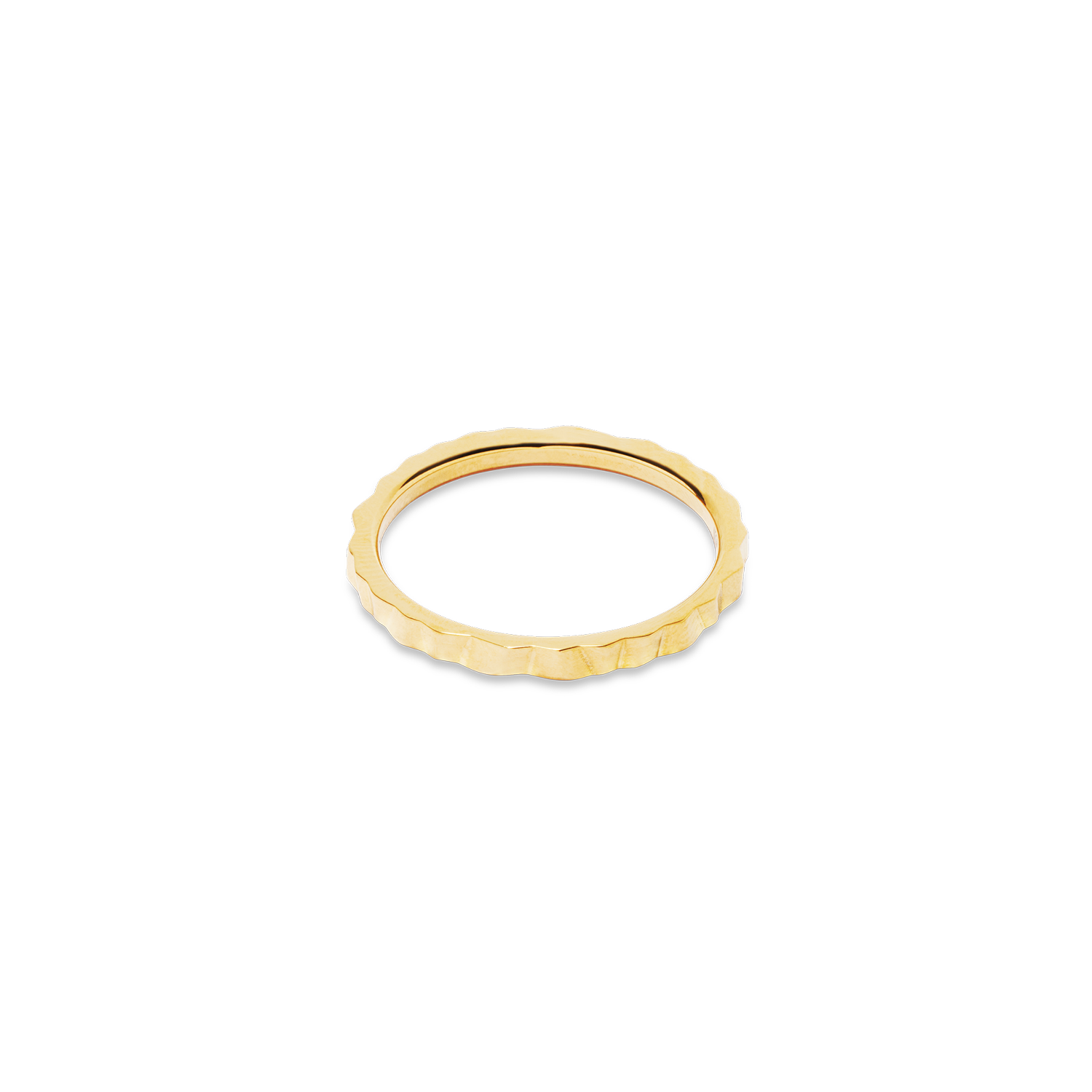 Ring Slim Wave Gold