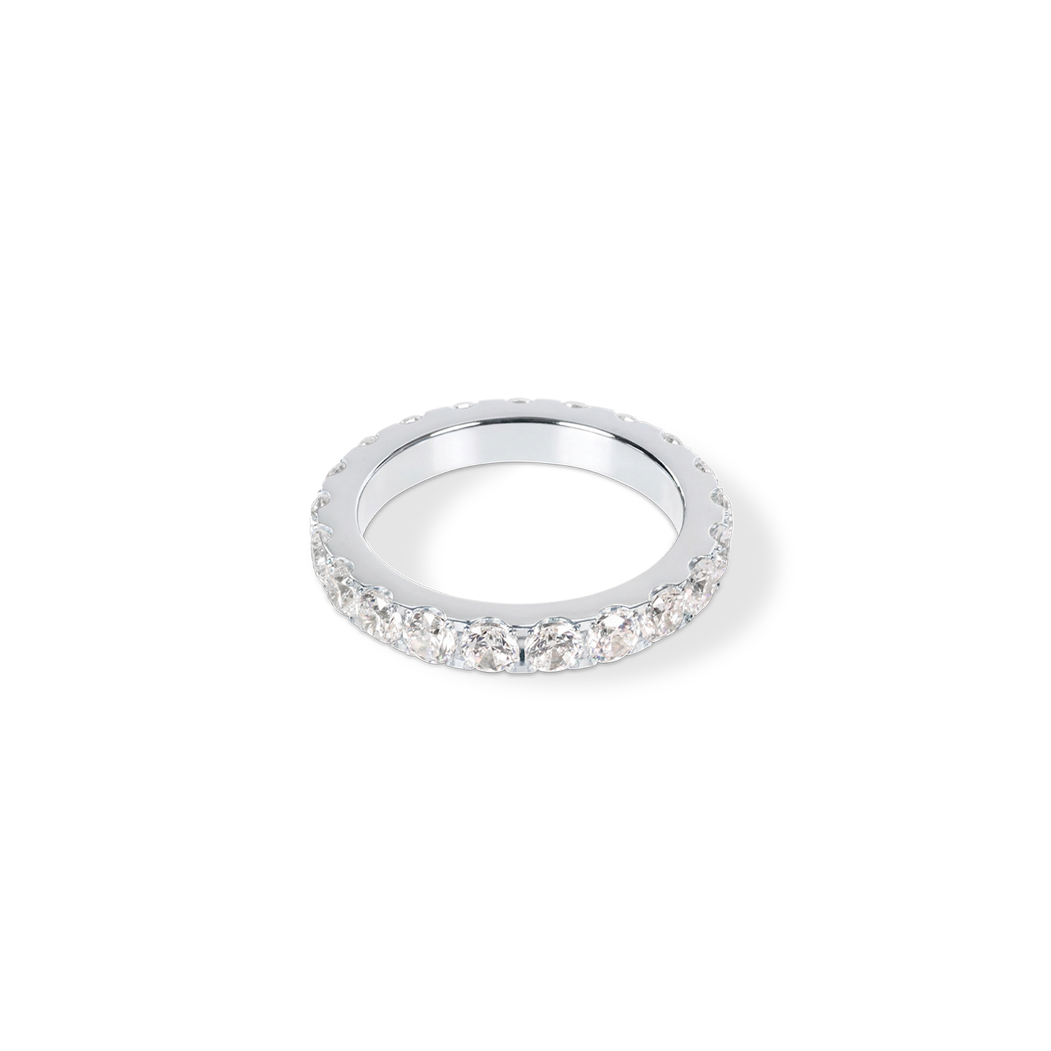 Eternal Love Bold Ring Silver