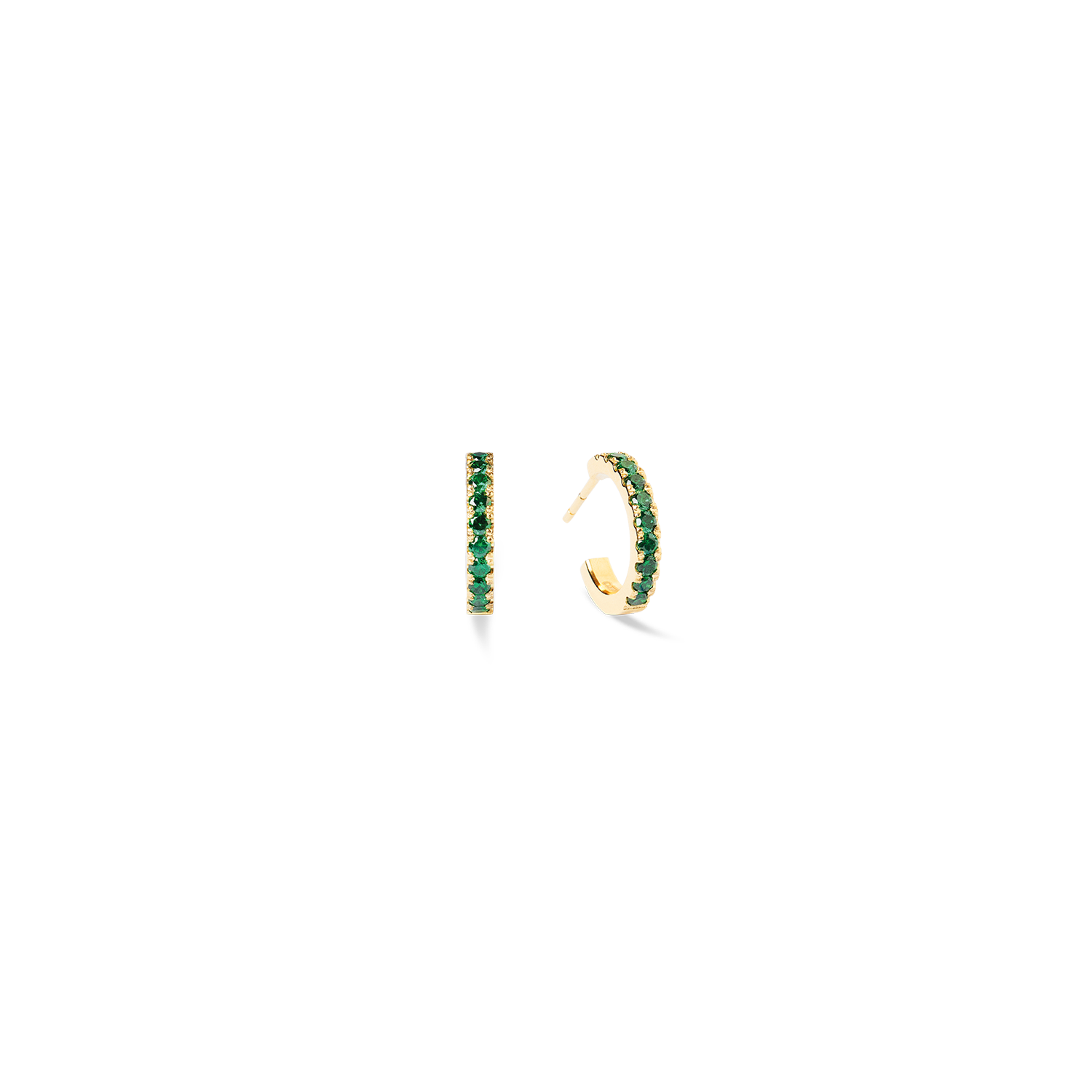 Eternal Love Hoop mini gold-green