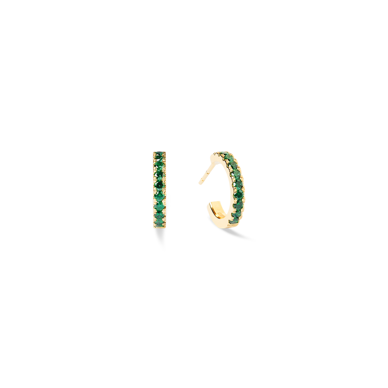Eternal Love Hoop mini gold-green