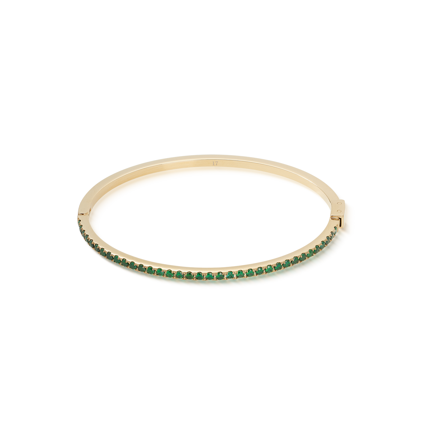 Eternal Love bangle gold-green