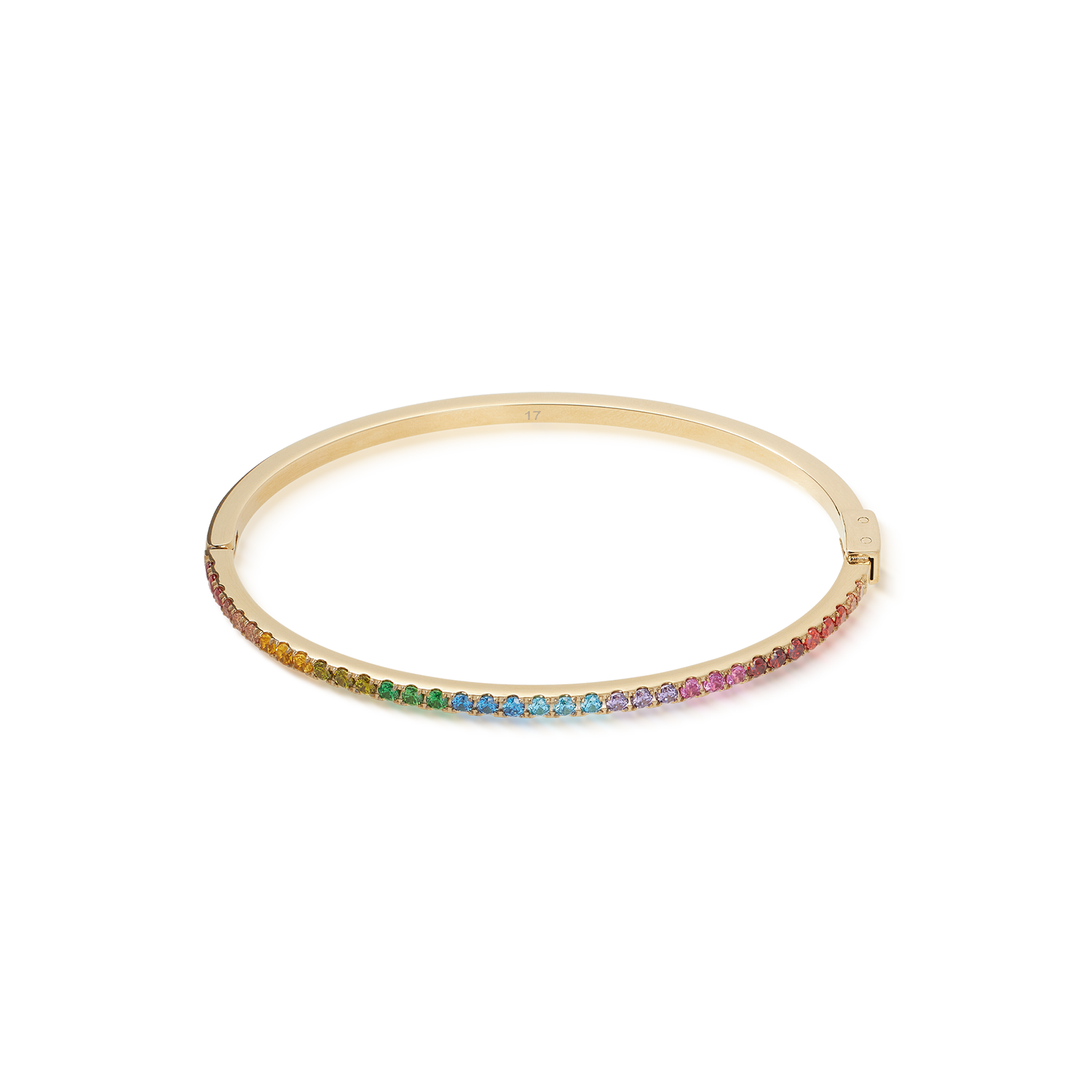 Eternal Love bangle gold-rainbow