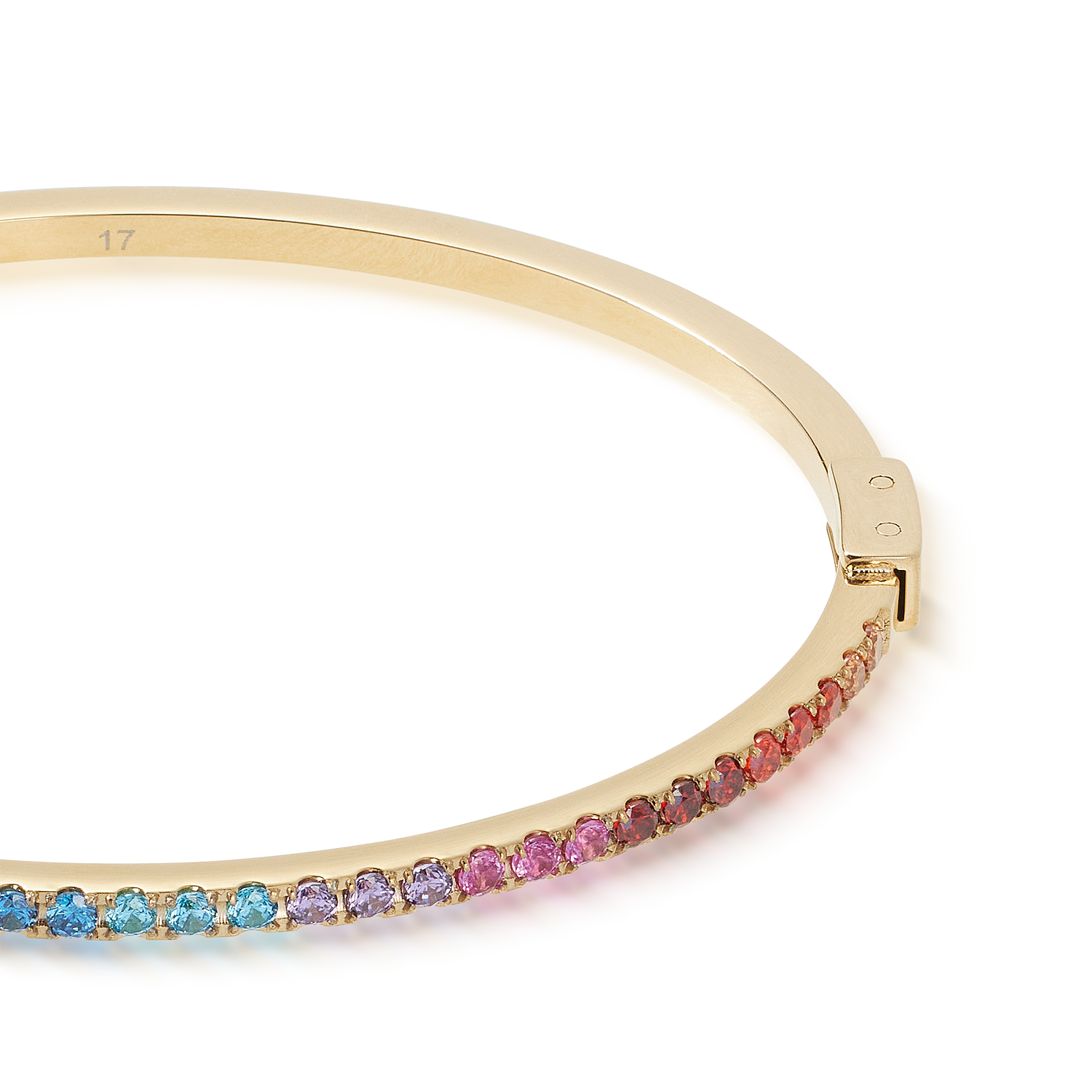 Eternal Love bangle gold-rainbow