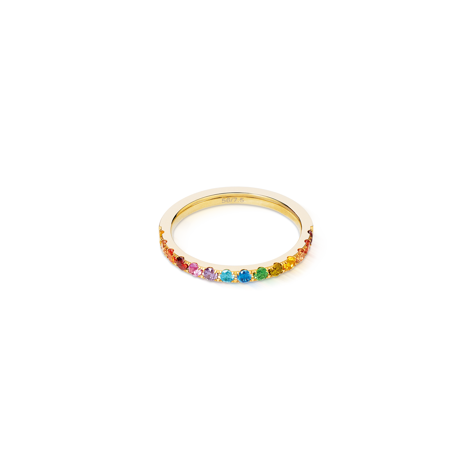 Eternal Love ring gold-rainbow