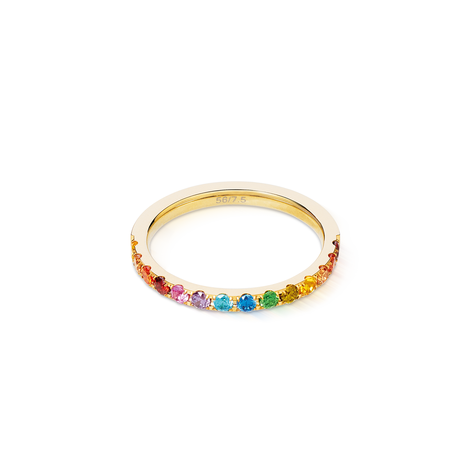 Eternal Love ring gold-rainbow