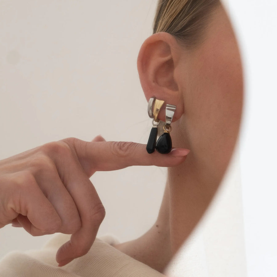 EAR ME UP Creole Contour Silver