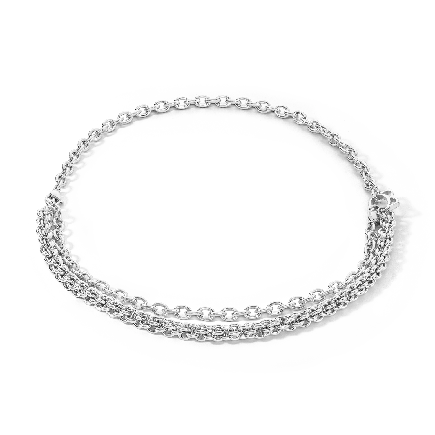Necklace Mesh Chain silver