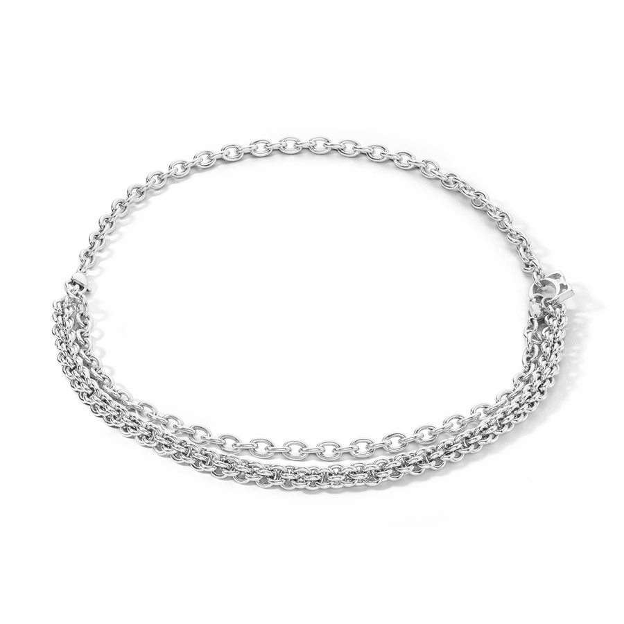 Necklace Mesh Chain silver