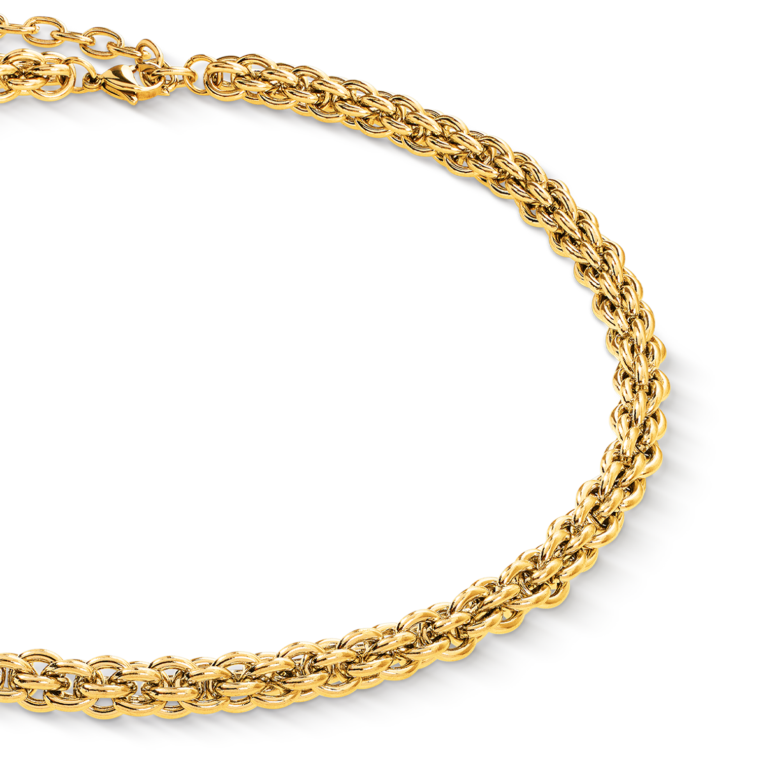 Necklace Mesh Chain Classic gold