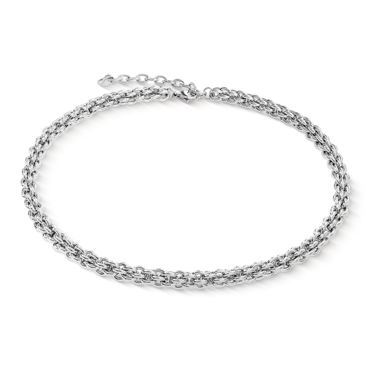 Necklace Mesh Chain Classic silver