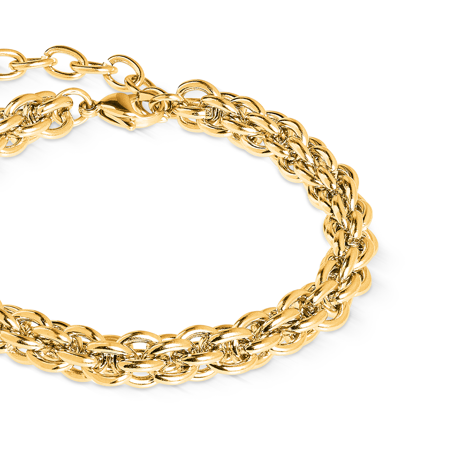 Bracelet Mesh Chain Classic gold