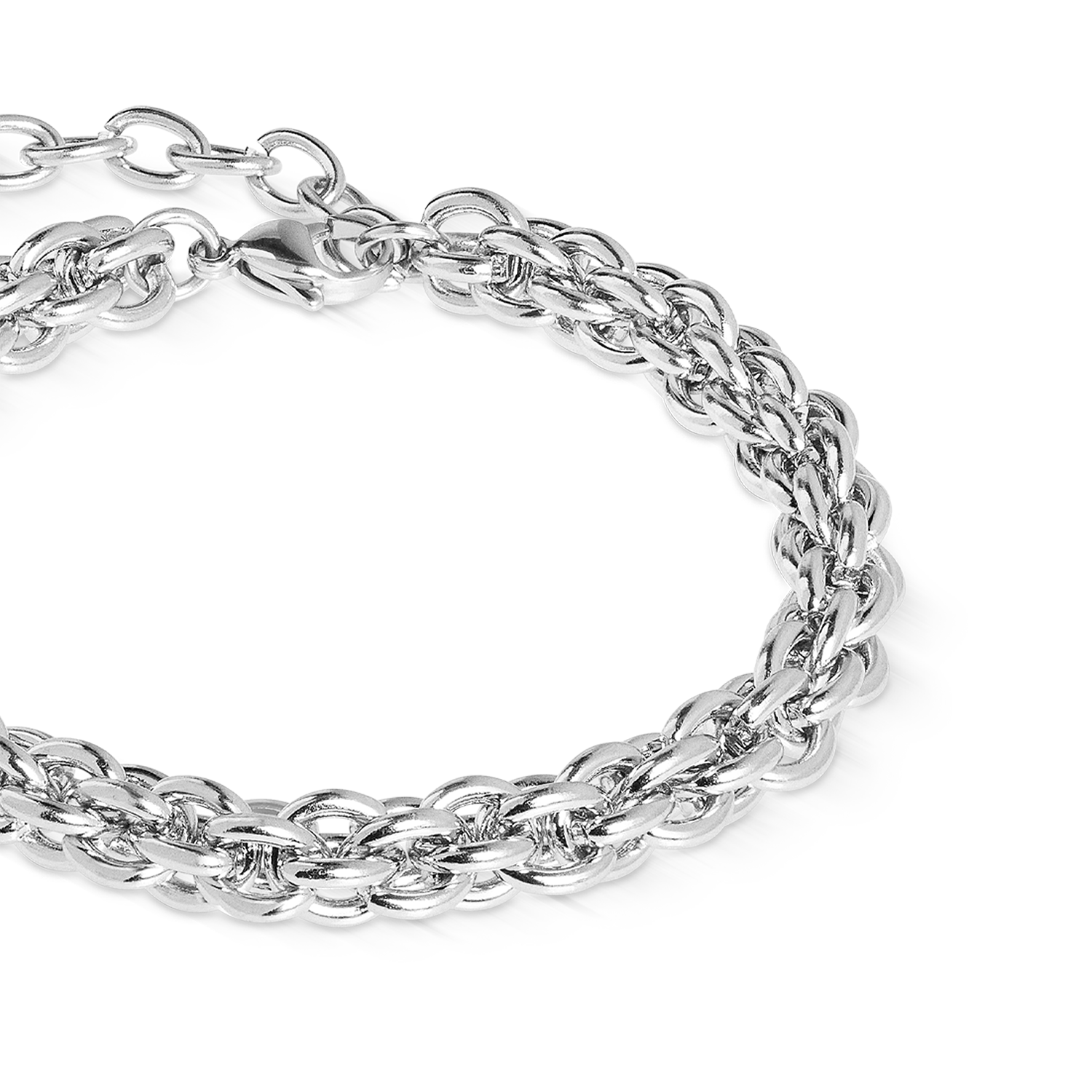 Bracelet Mesh Chain Classic silver