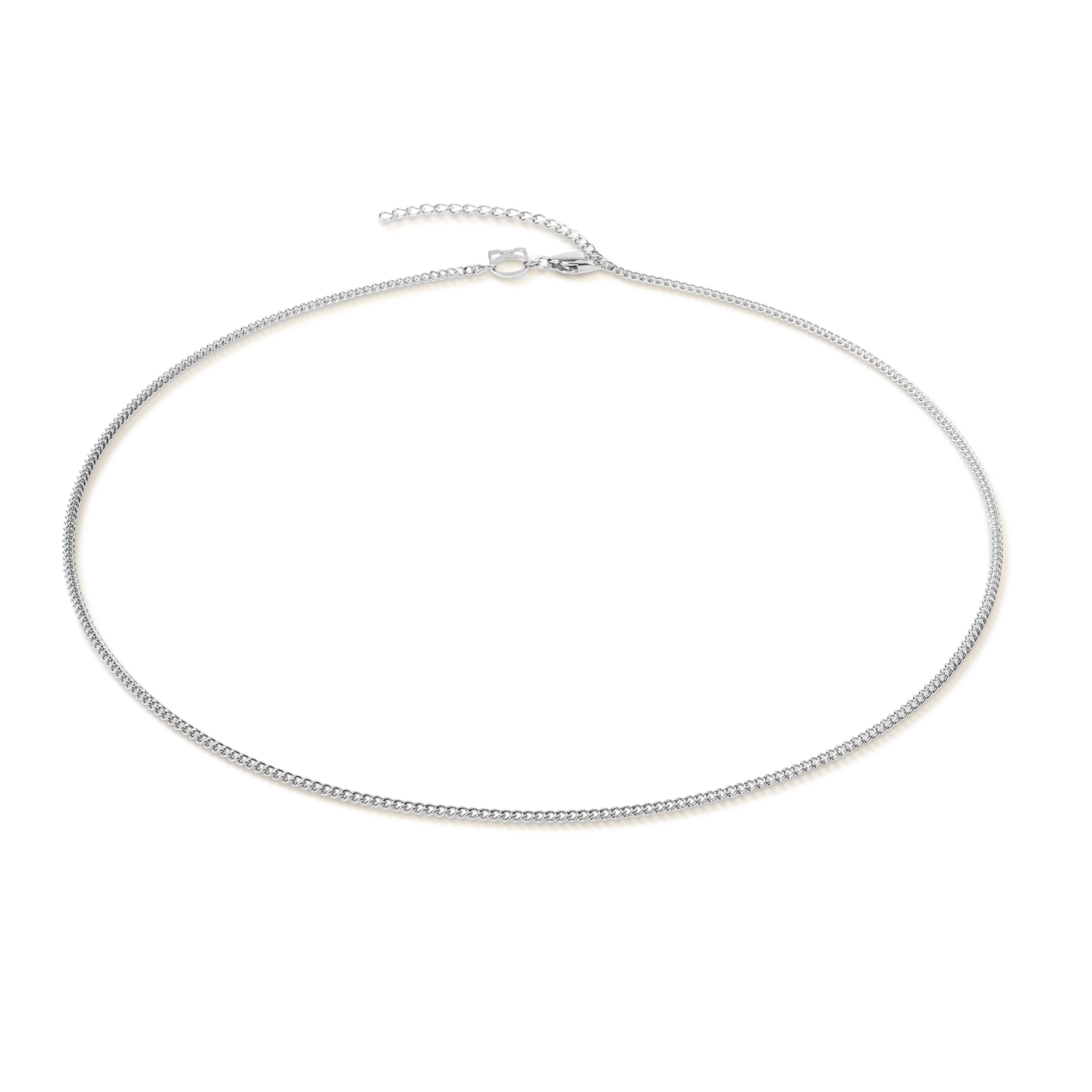 Delicate Charm Necklace Silver