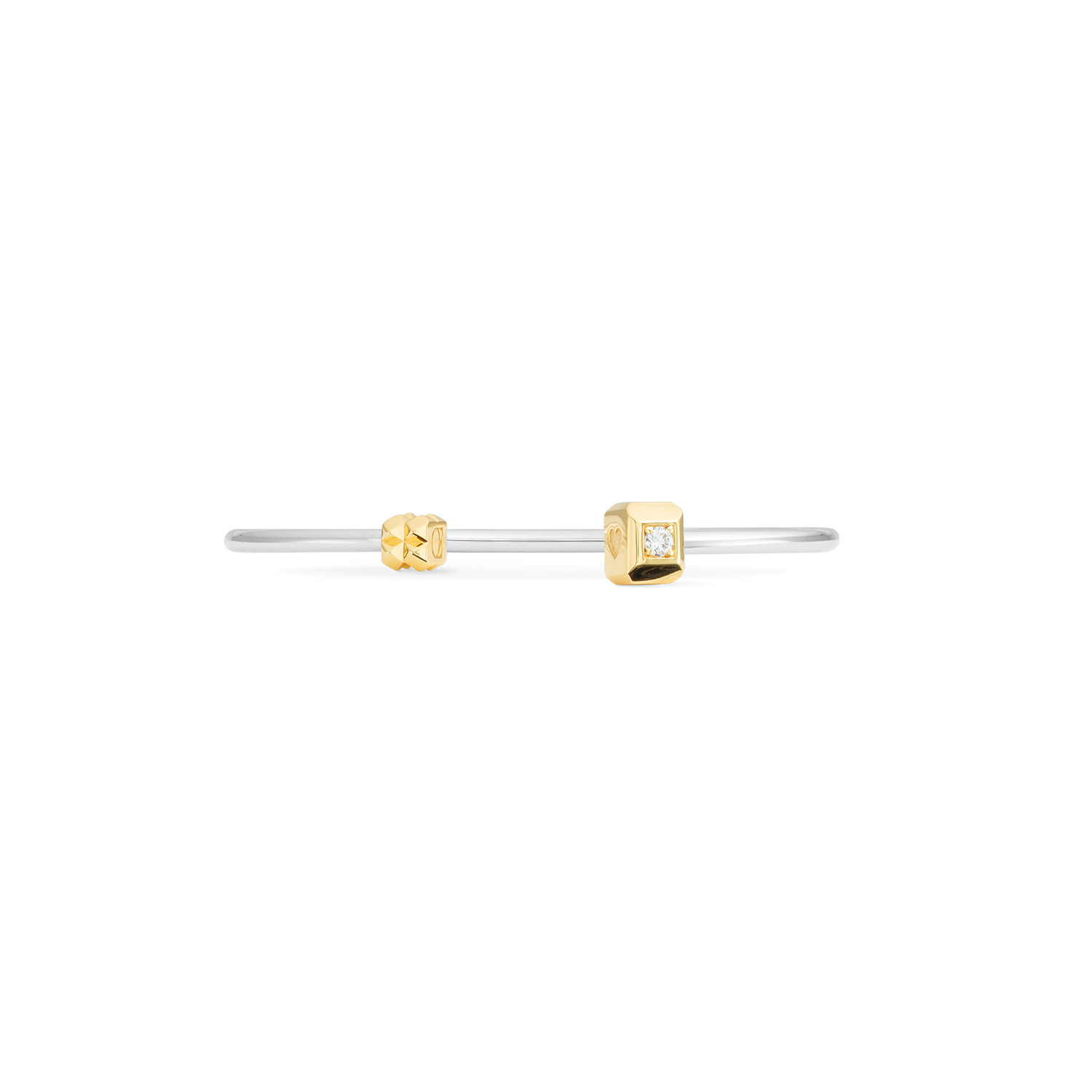 STATEMENT Collection bangle open 17 cm bicolor