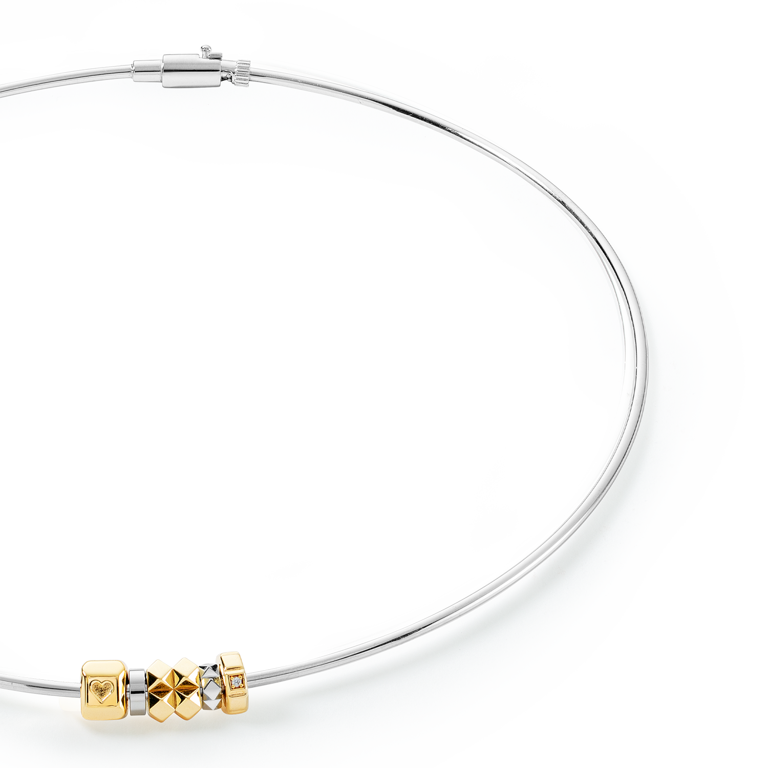 ELEMENTS Collection necklace rigid bicolor