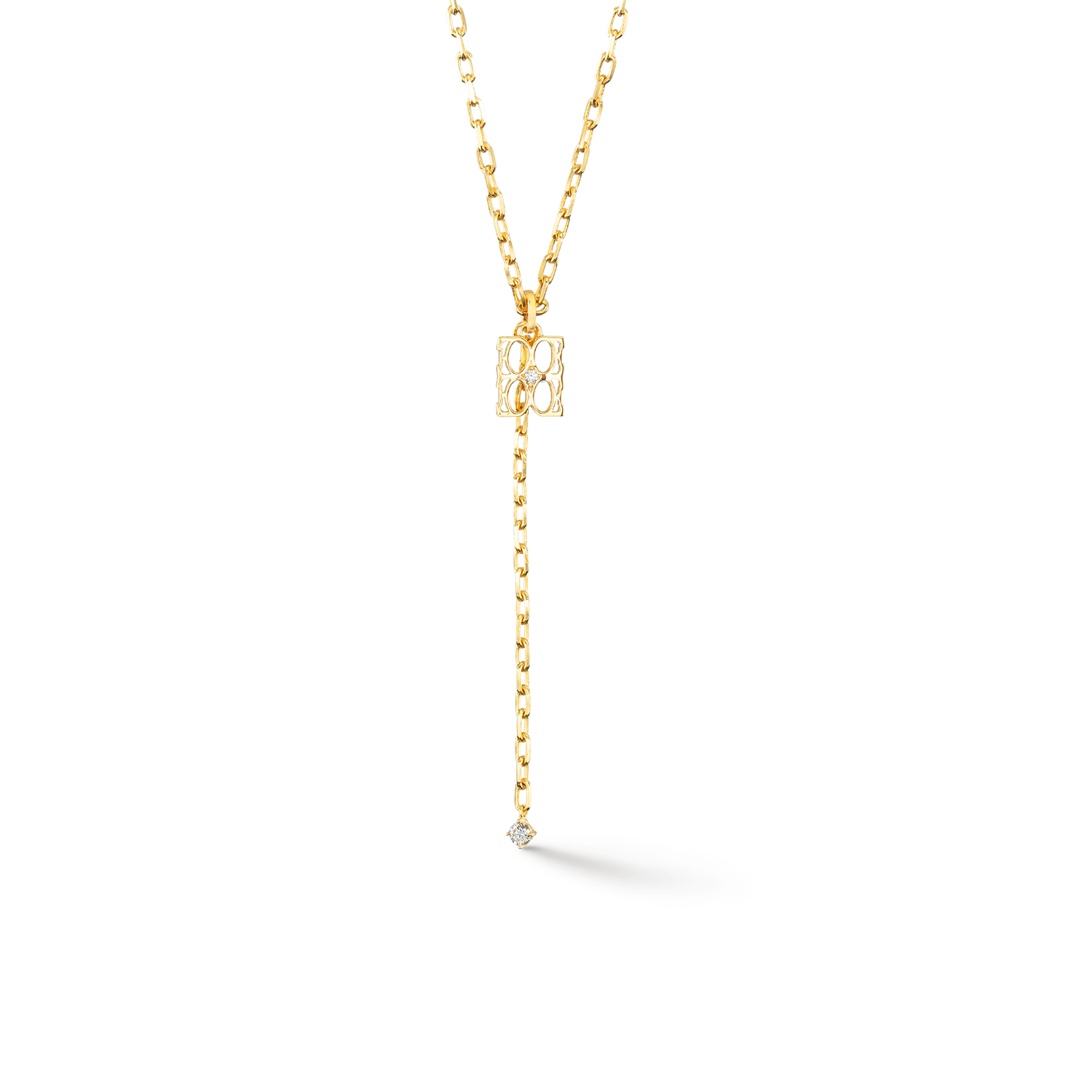 SIGNATURE Collection Y-style necklace gold