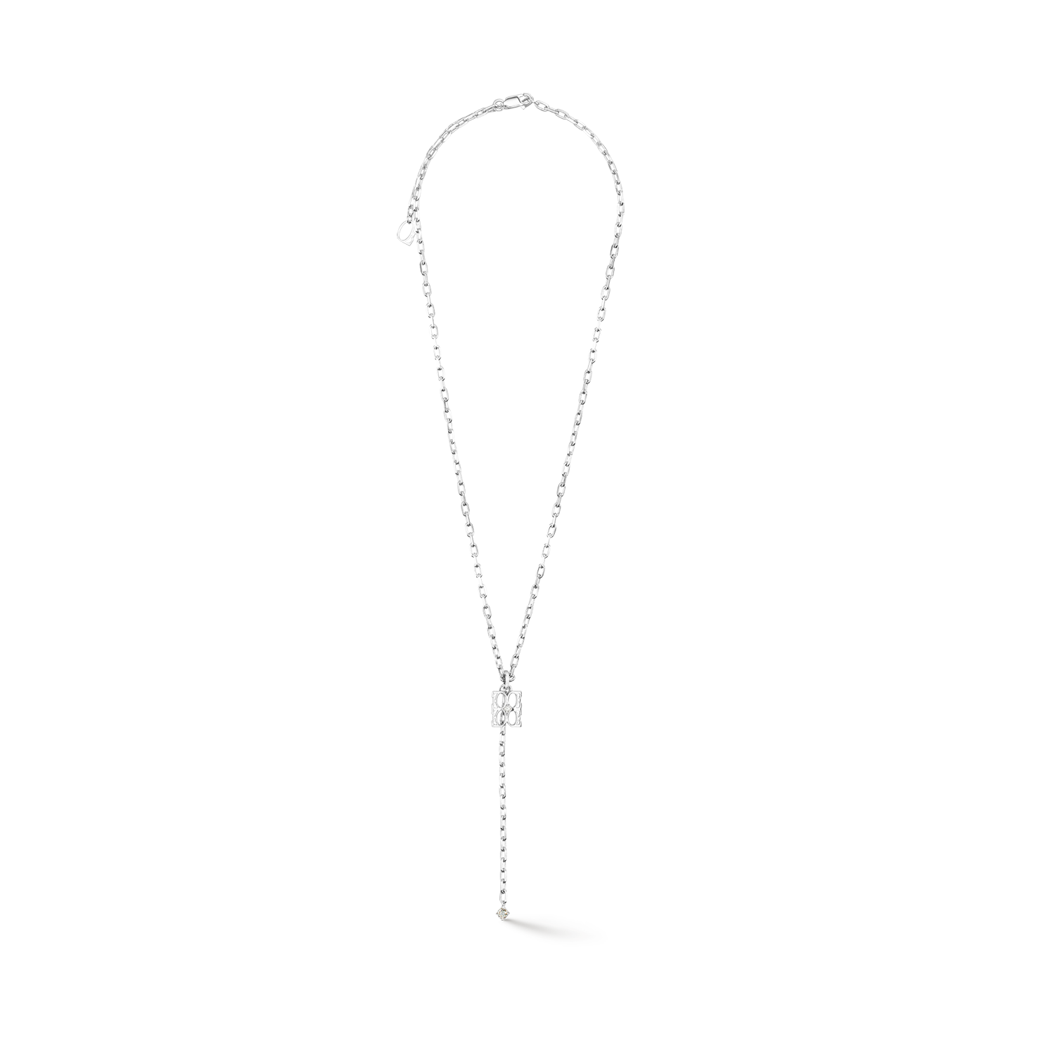 SIGNATURE Collection Y-style necklace silver