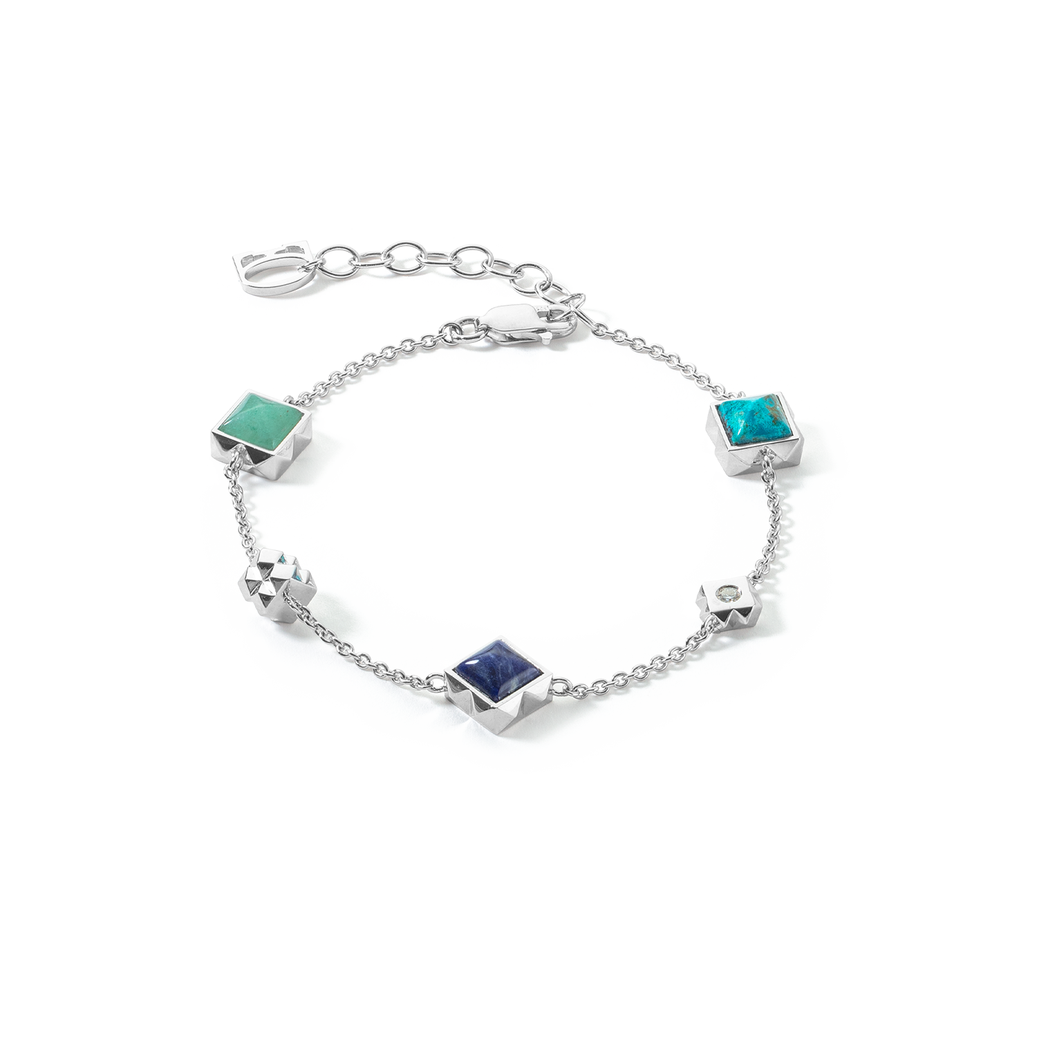 STATION Collection bracelet silver-blue