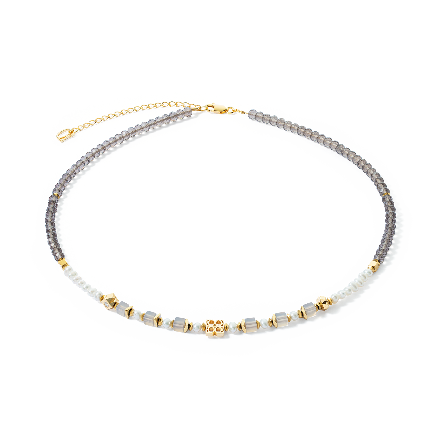 ICONIC Collection Classic Signature necklace gold-taupe