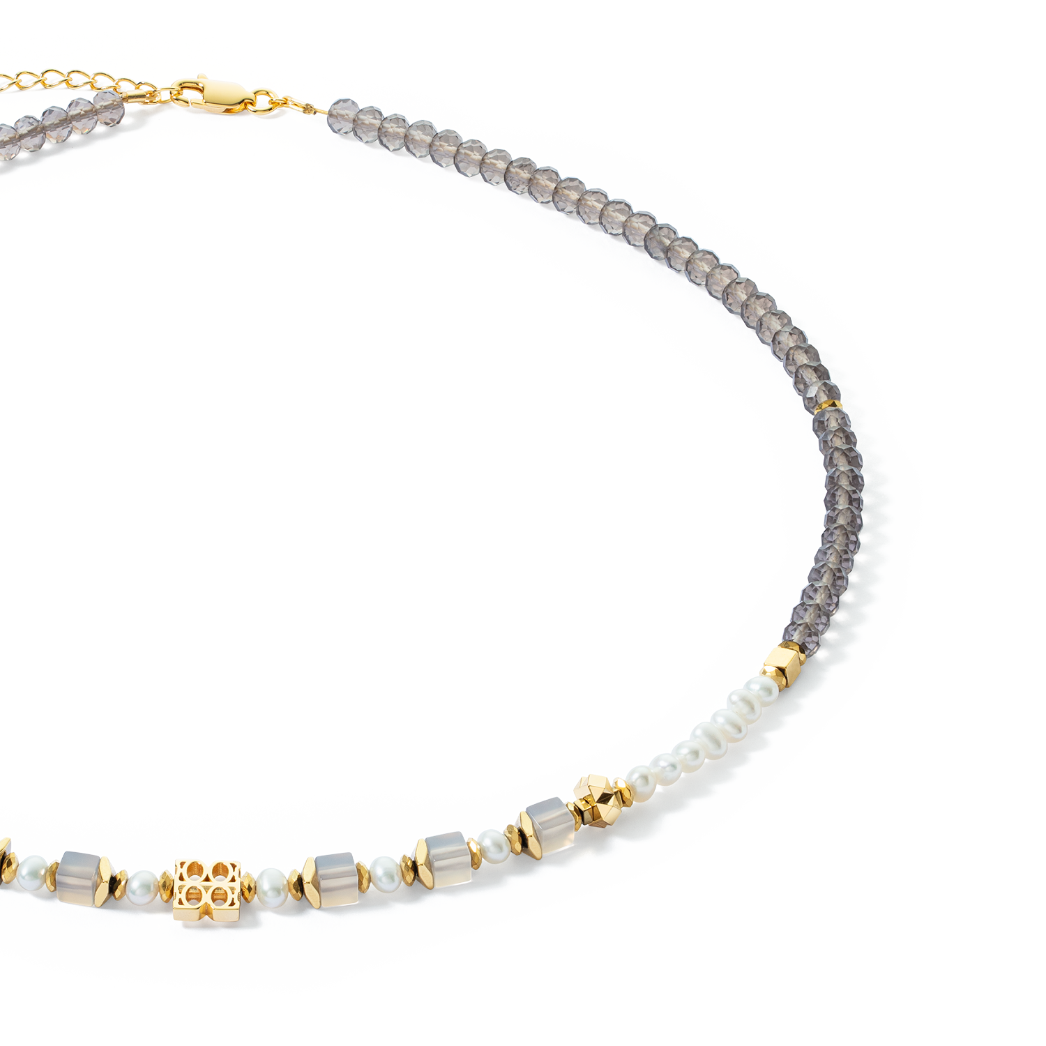 ICONIC Collection Classic Signature necklace gold-taupe