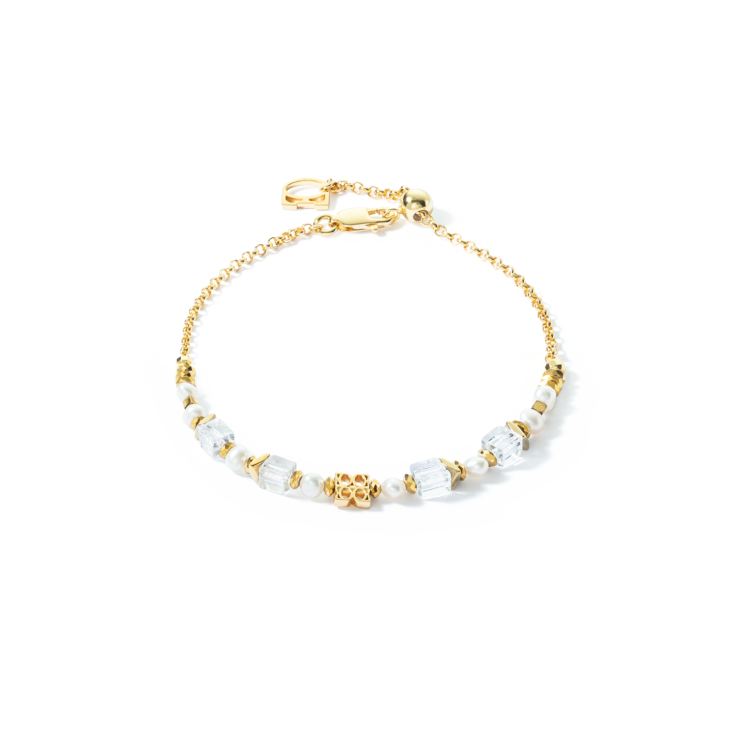 ICONIC Collection Signature bracelet gold-white
