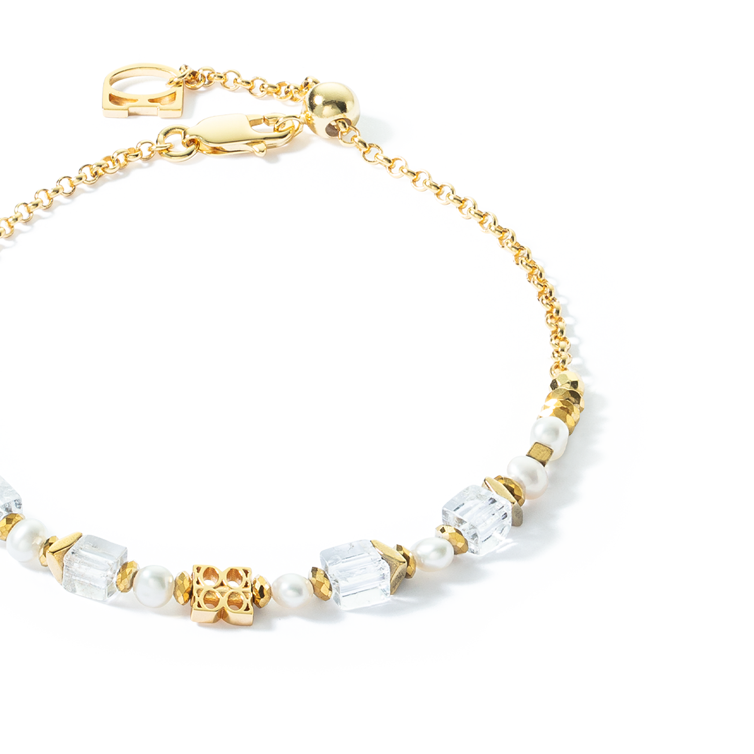 ICONIC Collection Signature bracelet gold-white
