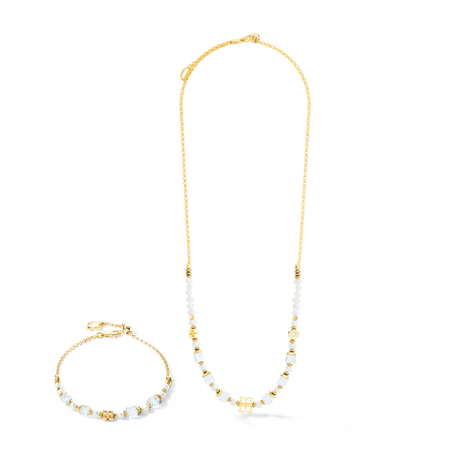 ICONIC Collection Signature bracelet gold-white