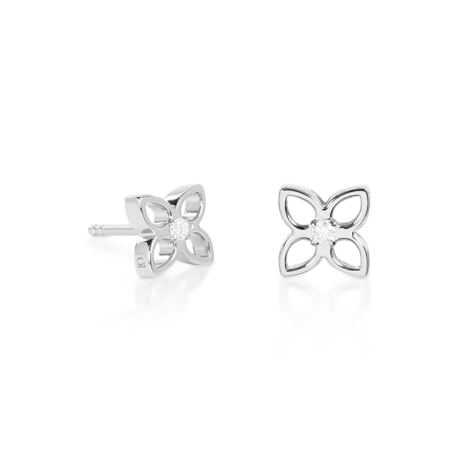 COEUR DE LION Fine Edition PETAL Silver Stud Earrings – Preview