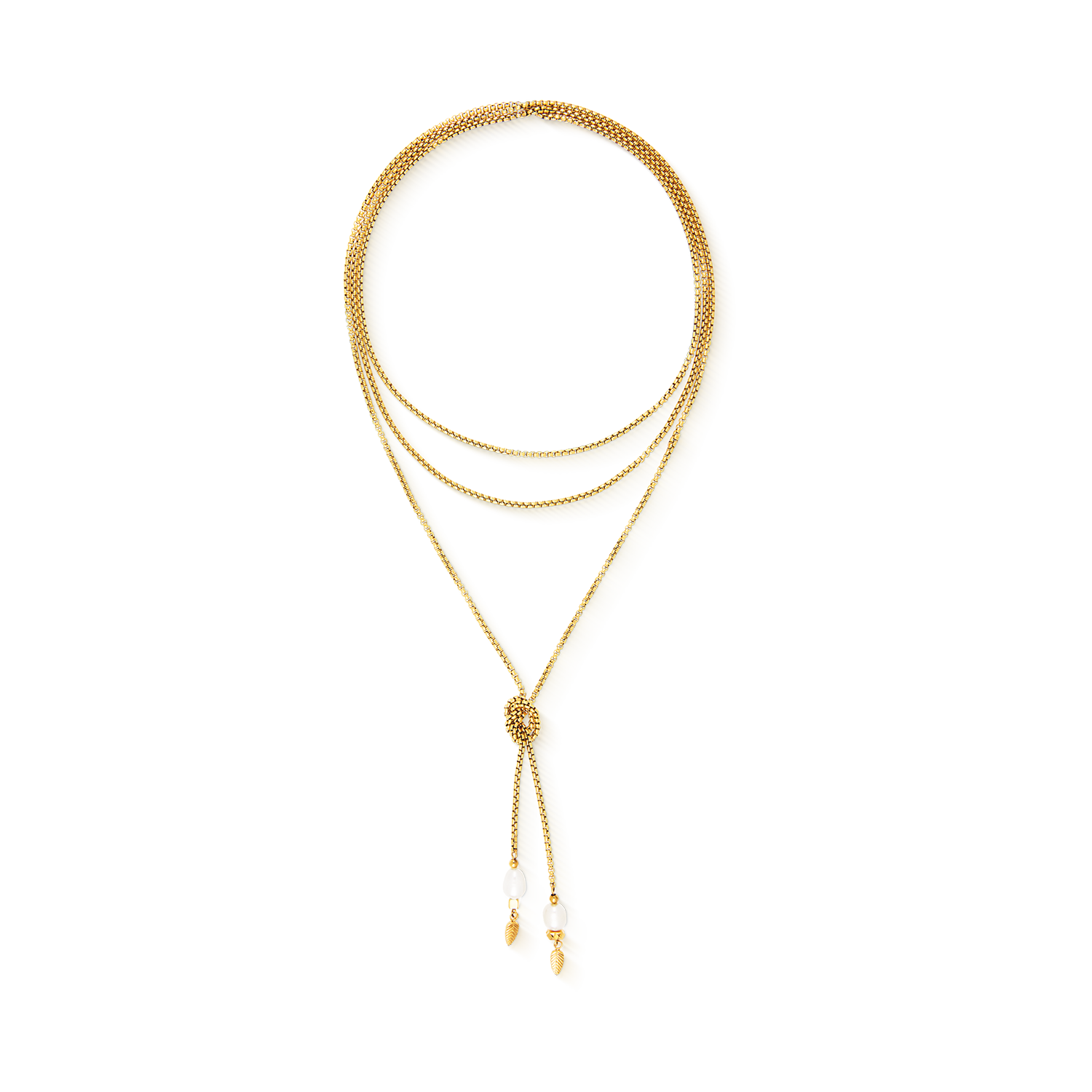 Necklace Serene Knot Chain gold