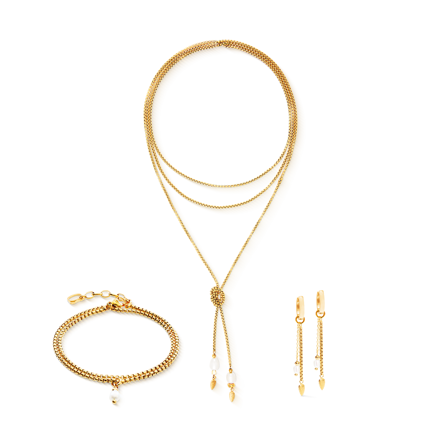 Necklace Serene Knot Chain gold