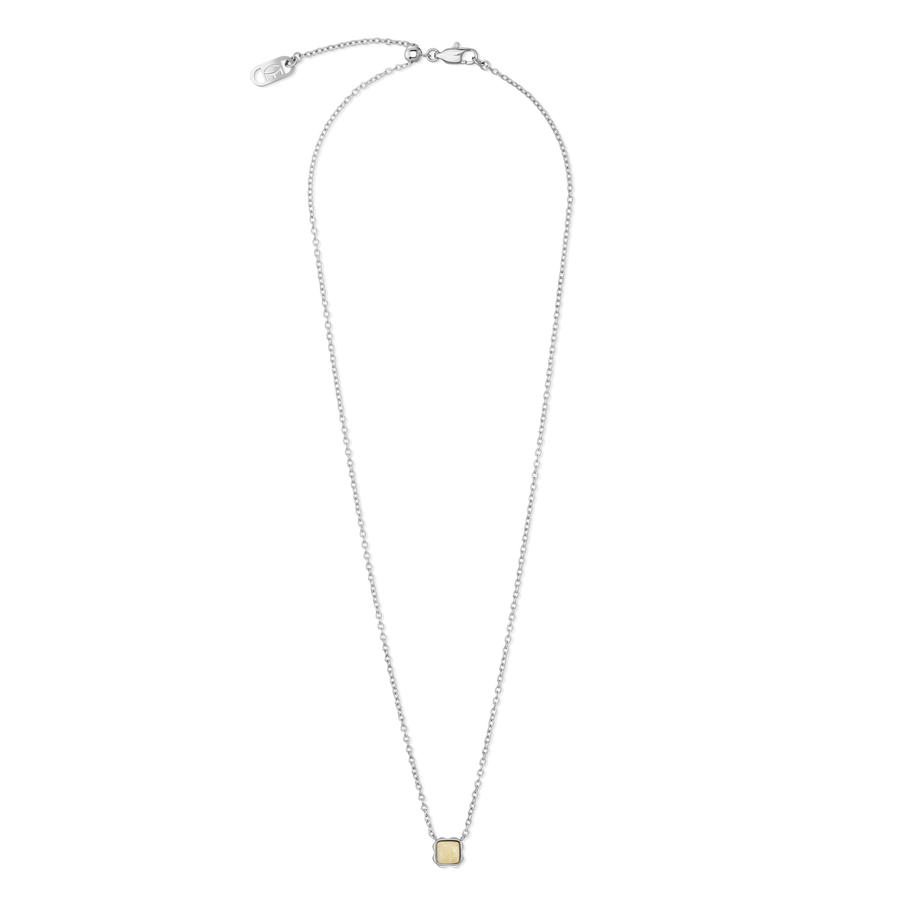 Birthstone November Necklace Citrine Silver