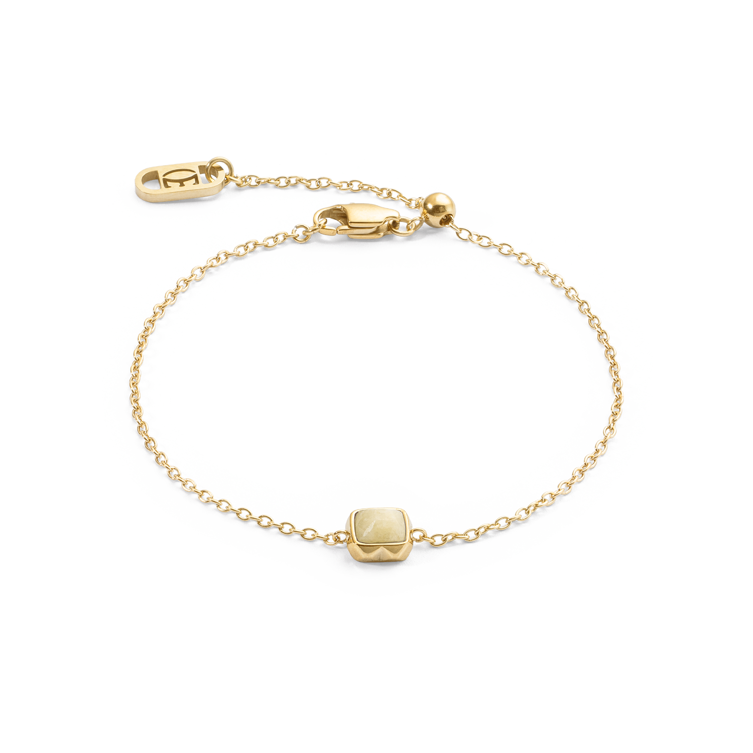 Birthstone November Bracelet Citrine Gold