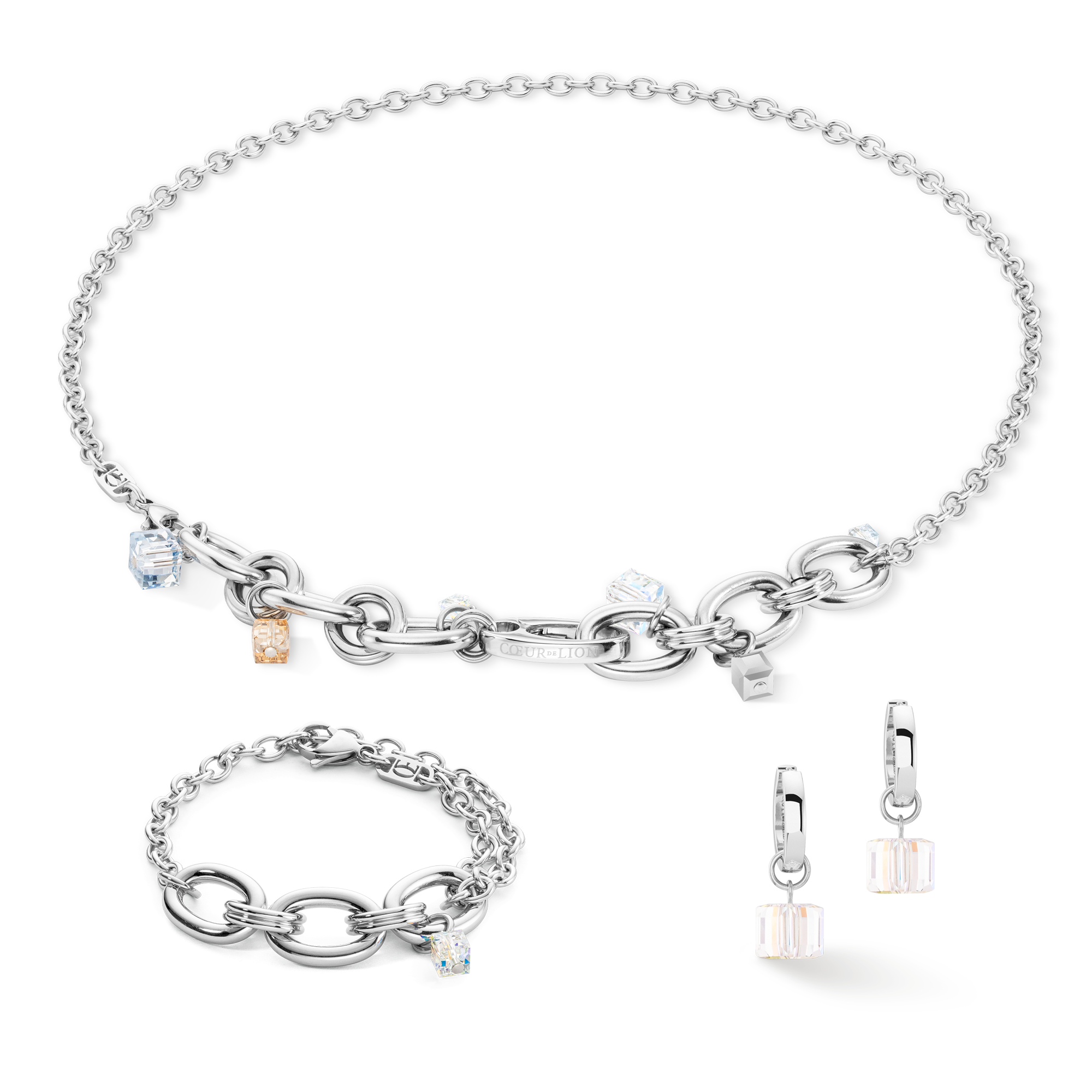 Necklace Chunky Chain Runway Exlusive silver
